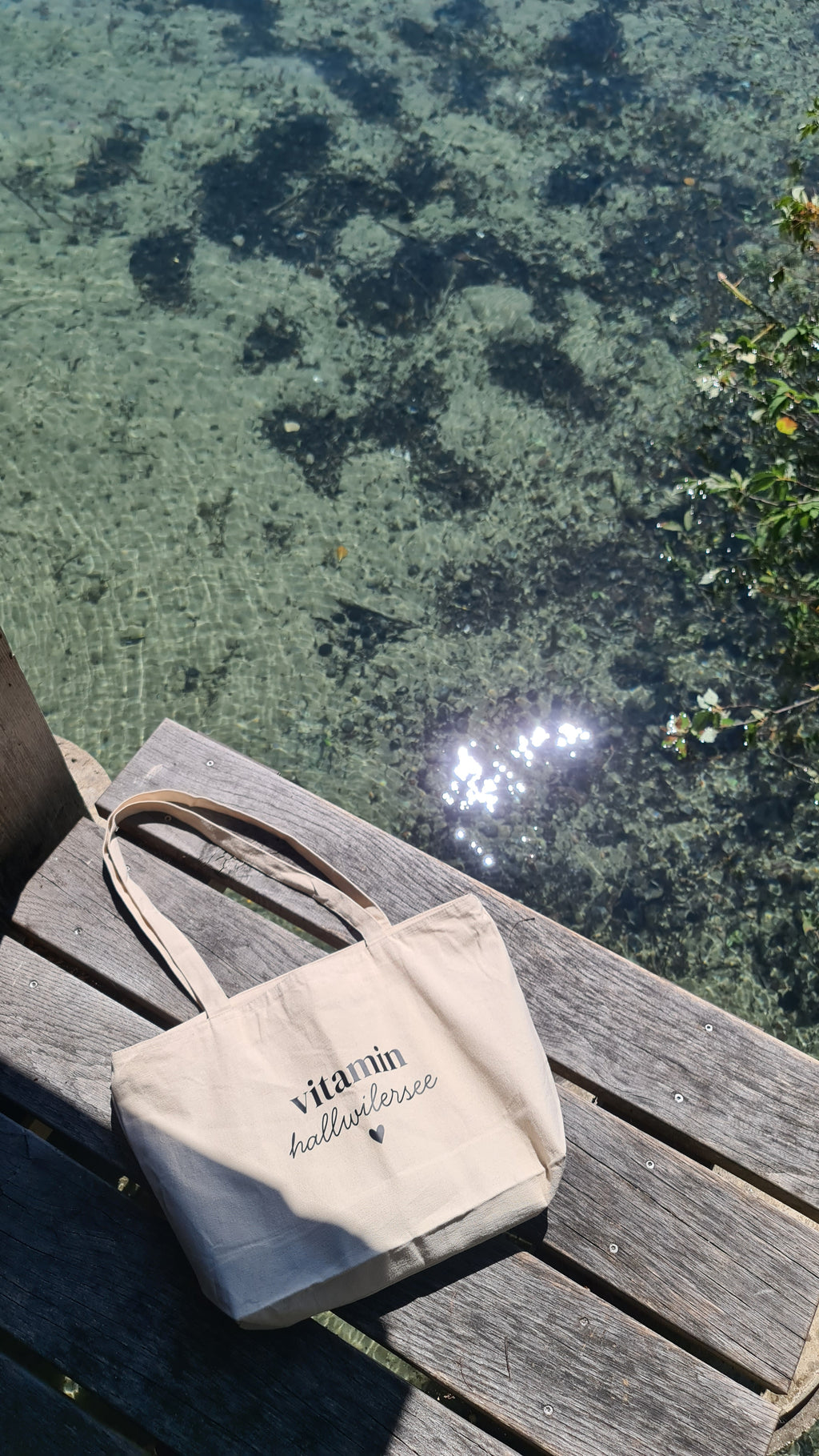 vitamin hallwilersee | grossi Täsche mit Riissverschluss