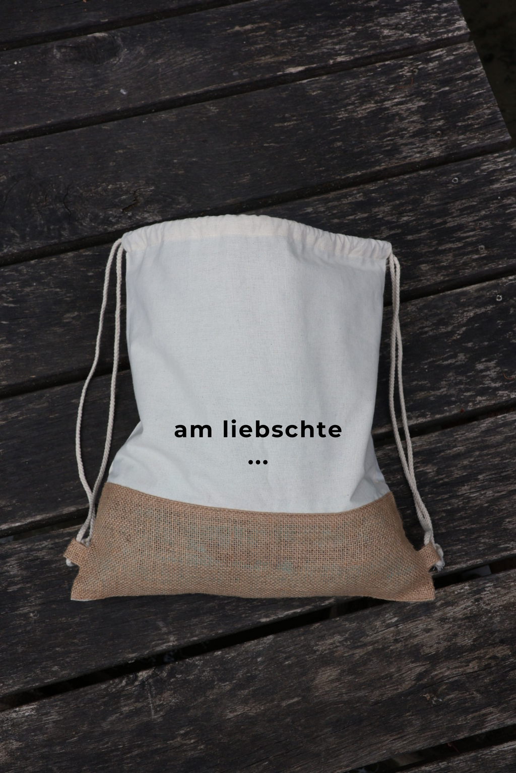 Rucksäckli | met dim eigene 'am liebschte...' Spruch