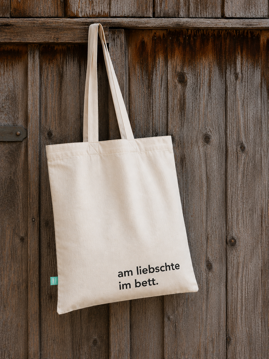 am liebschte ... | Stofftäsche mit Wunsch-Spruch