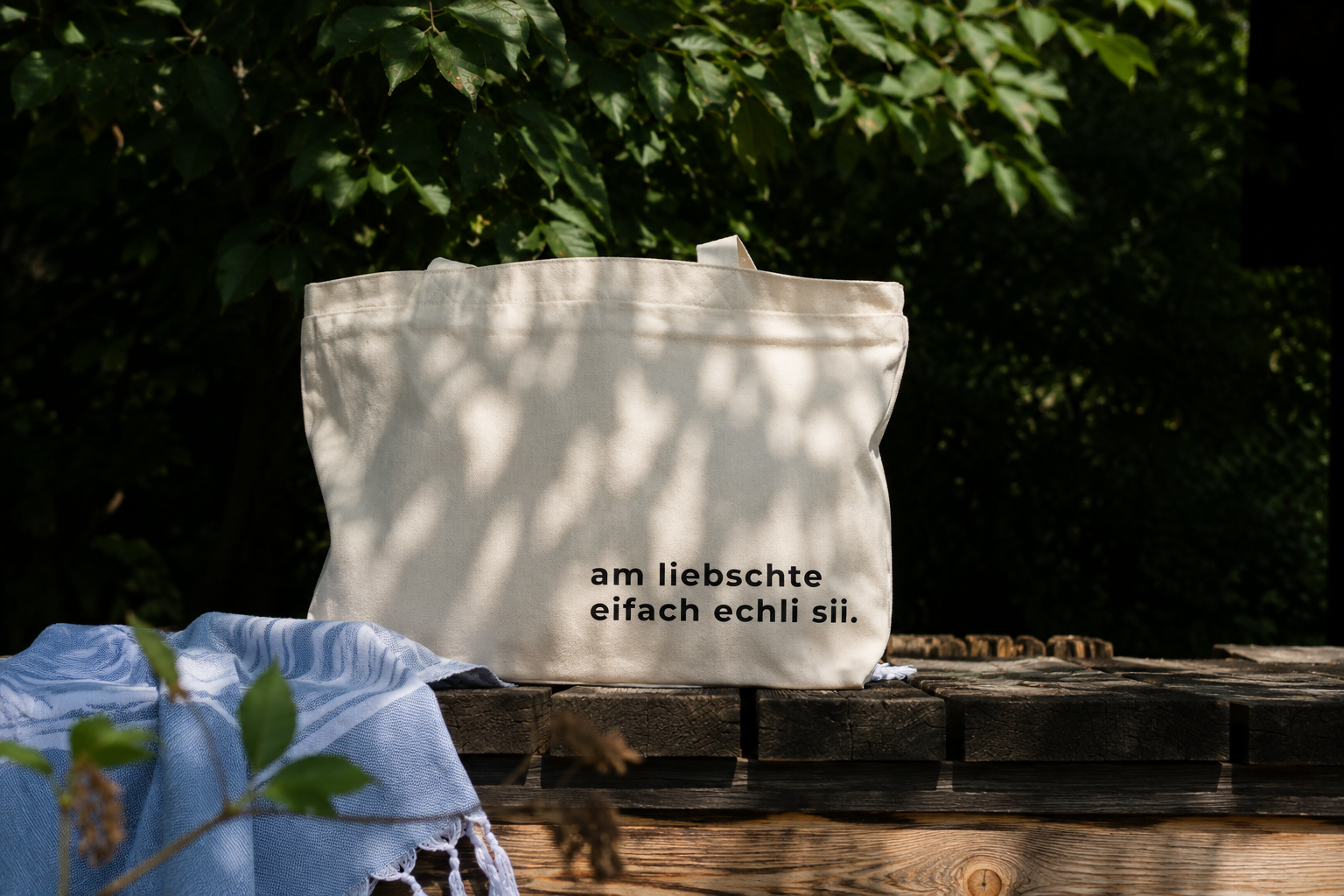 SET | grossi Täsche mit Riissverschluss mit extra Täschli