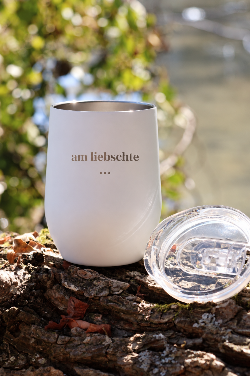 Kafibecher | met dim eigene 'am liebschte...' Spruch