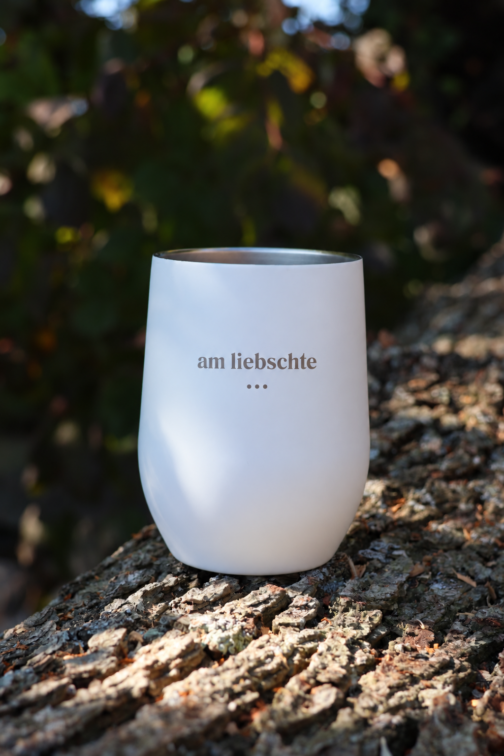 Kafibecher | met dim eigene 'am liebschte...' Spruch