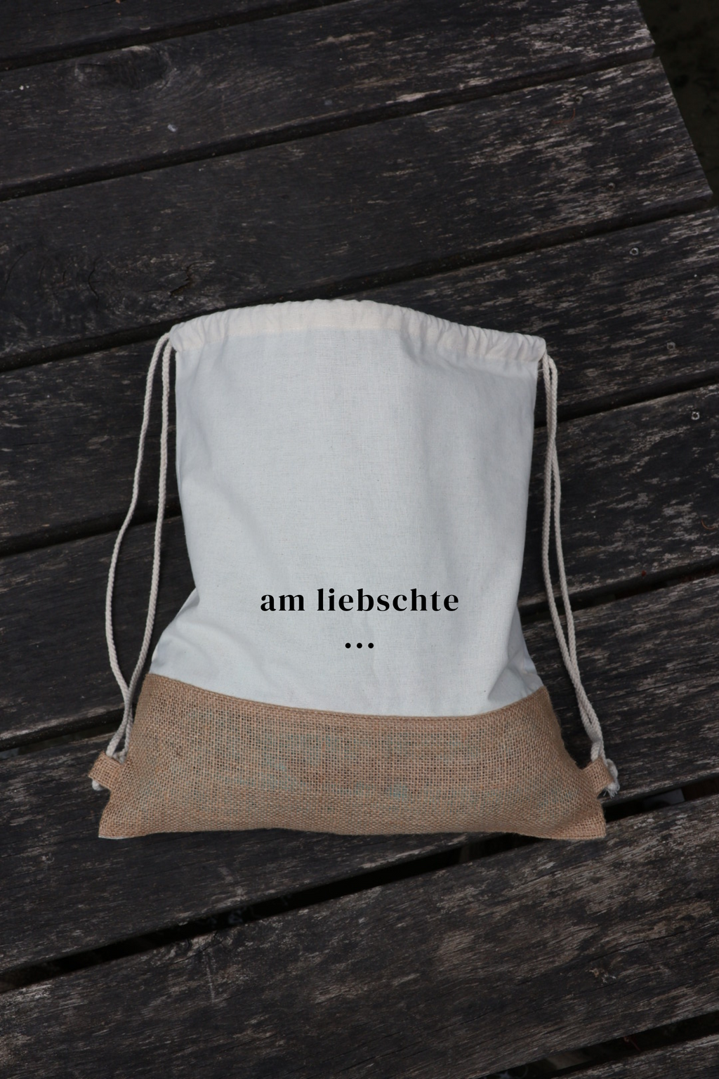 Rucksäckli | met dim eigene 'am liebschte...' Spruch
